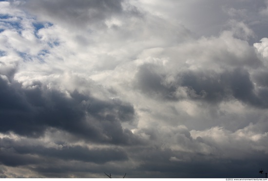 Blue Clouded Skies