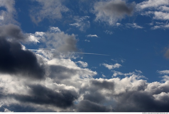 Blue Clouded Skies