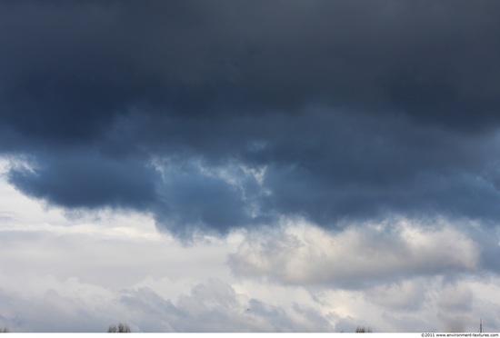 Blue Clouded Skies