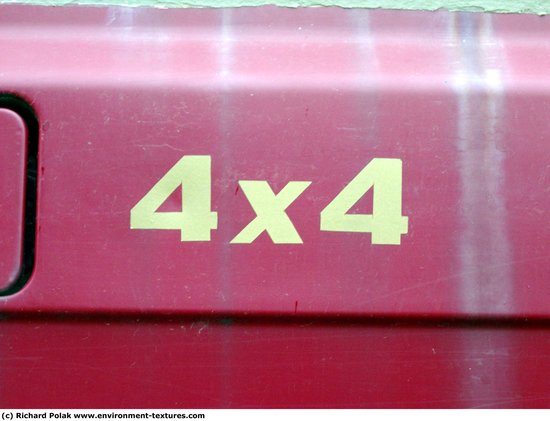 Letter and Numbers Sign