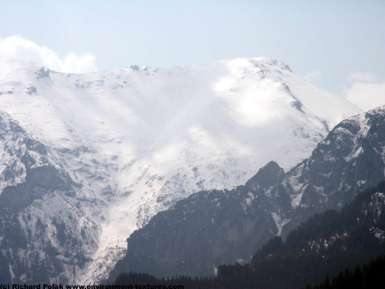 Graffiti Snowy Mountains