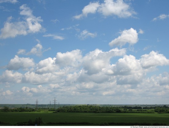 Blue Clouded Skies