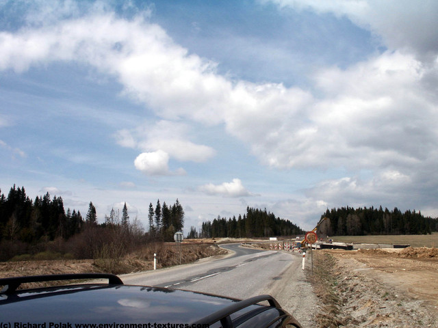 Blue Clouded Skies