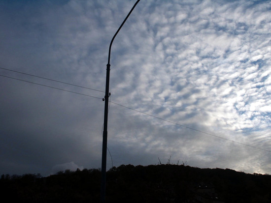 Blue Clouded Skies