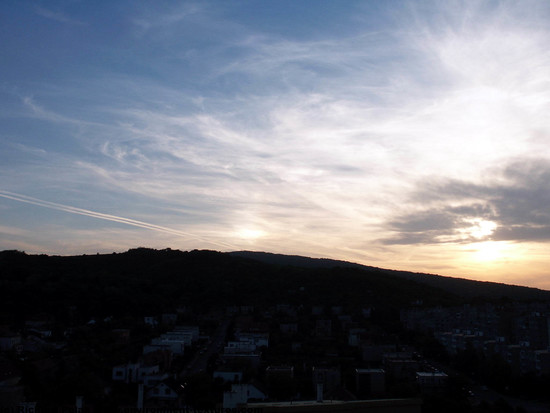 Blue Clouded Skies