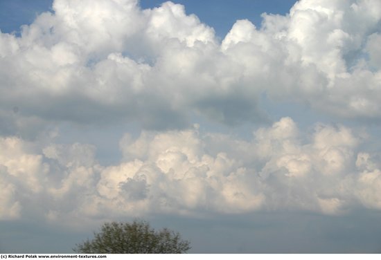 Blue Clouded Skies