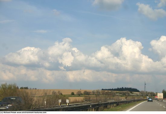 Blue Clouded Skies