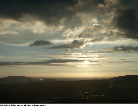 Blue Clouded Skies