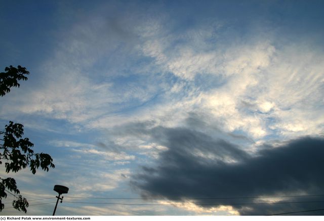 Blue Clouded Skies