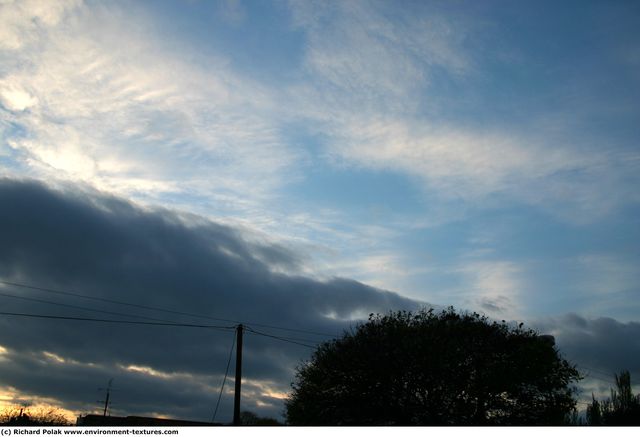 Blue Clouded Skies