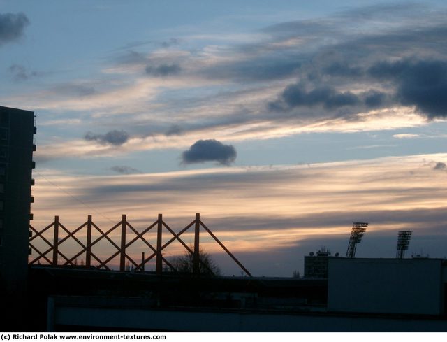 Blue Clouded Skies