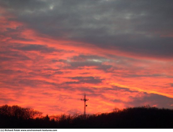 Blue Clouded Skies