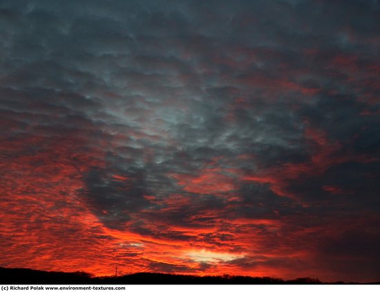 Blue Clouded Skies