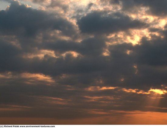 Blue Clouded Skies