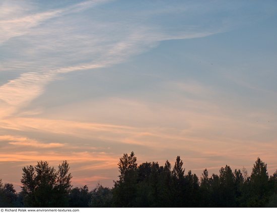 Blue Clouded Skies