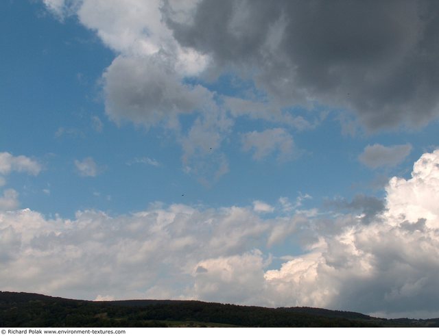 Blue Clouded Skies