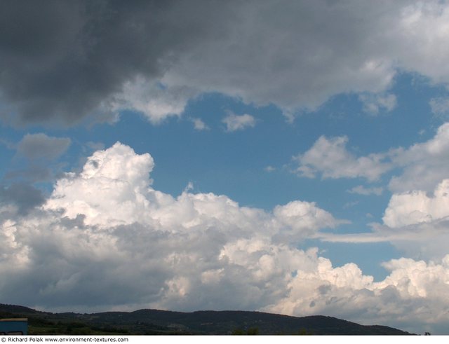 Blue Clouded Skies