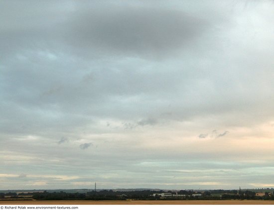 Blue Clouded Skies