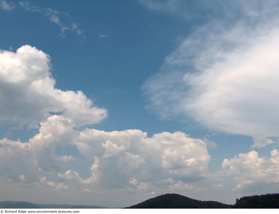 Blue Clouded Skies