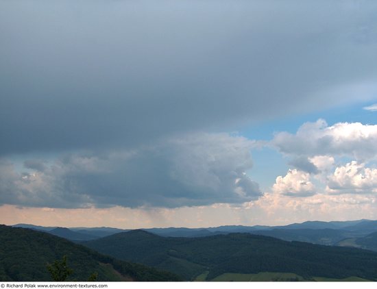 Blue Clouded Skies