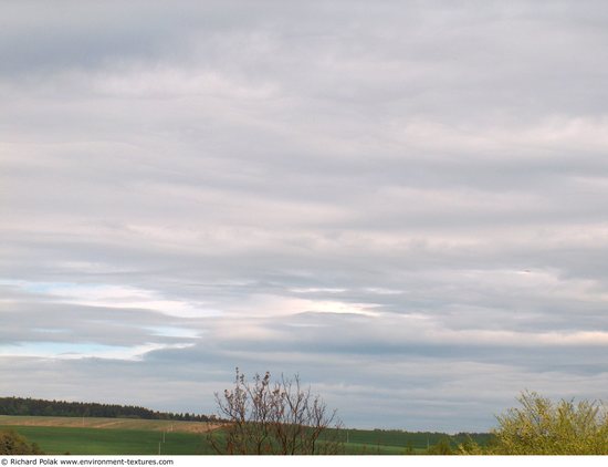 Blue Clouded Skies