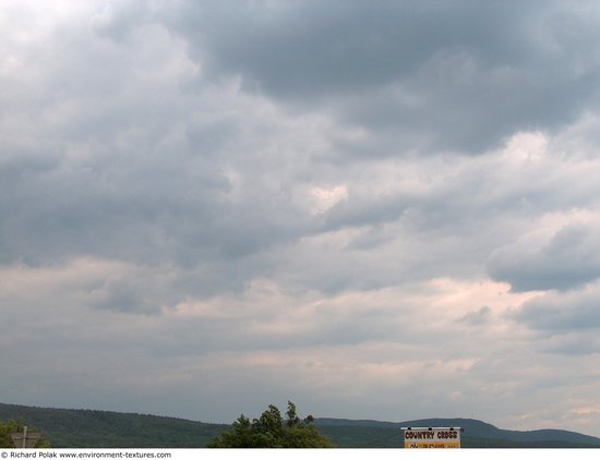 Blue Clouded Skies