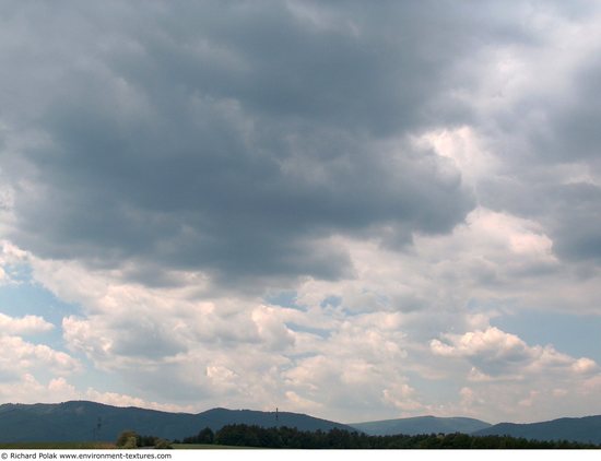 Blue Clouded Skies