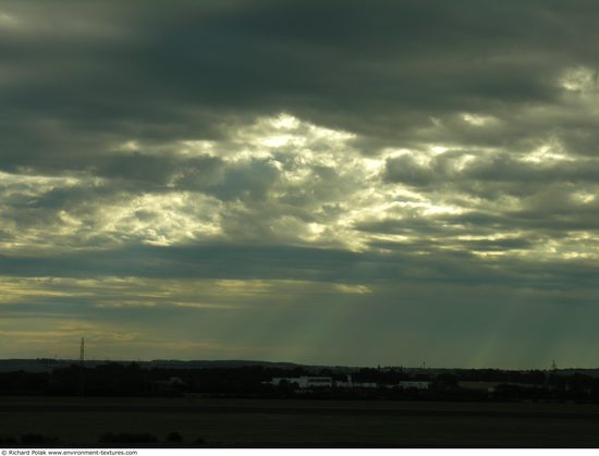 Blue Clouded Skies