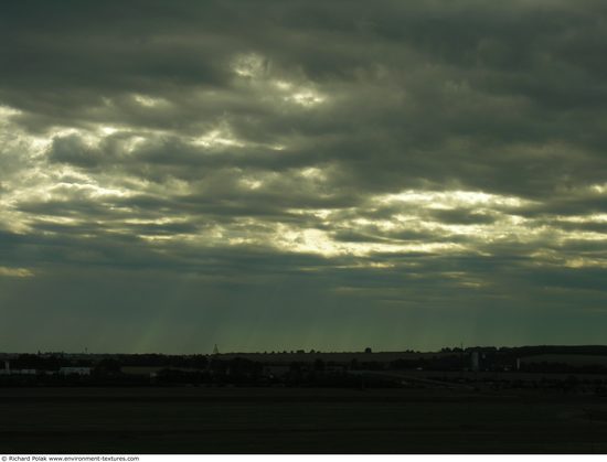 Blue Clouded Skies