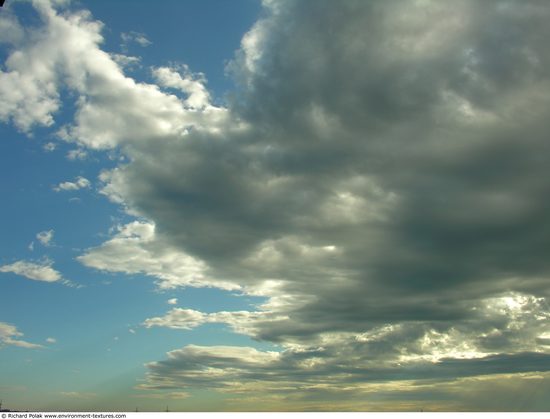 Blue Clouded Skies