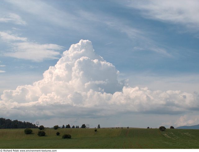 Blue Clouded Skies