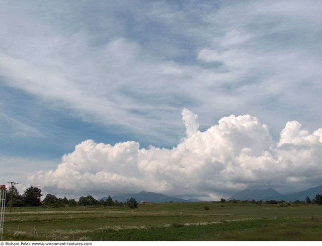 Blue Clouded Skies