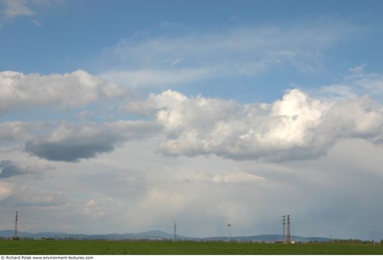 Blue Clouded Skies