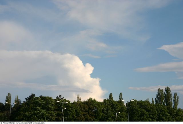 Blue Clouded Skies