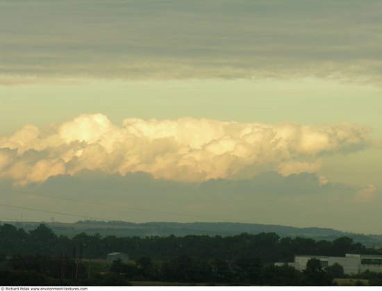 Blue Clouded Skies