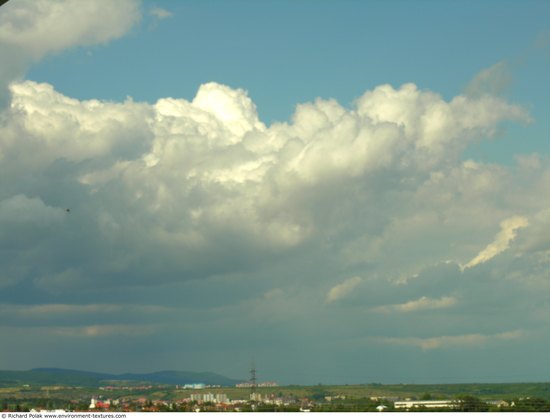 Blue Clouded Skies