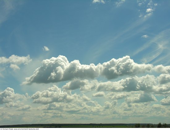 Blue Clouded Skies