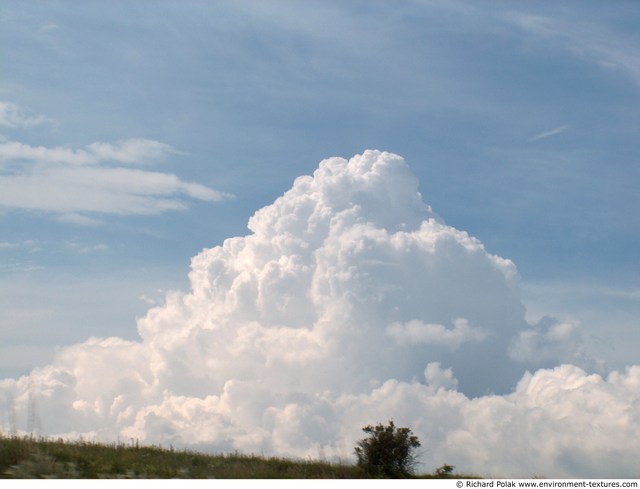 Blue Clouded Skies