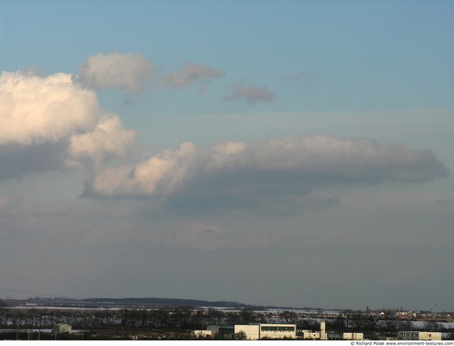 Blue Clouded Skies