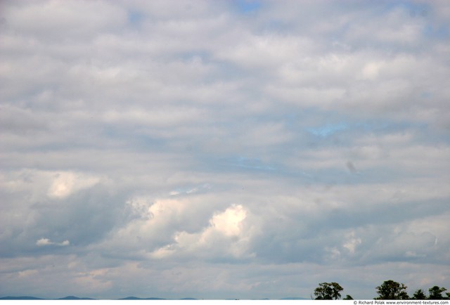 Blue Clouded Skies