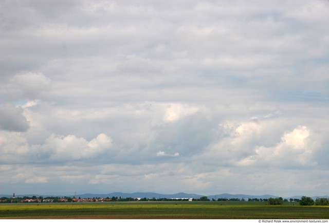 Blue Clouded Skies