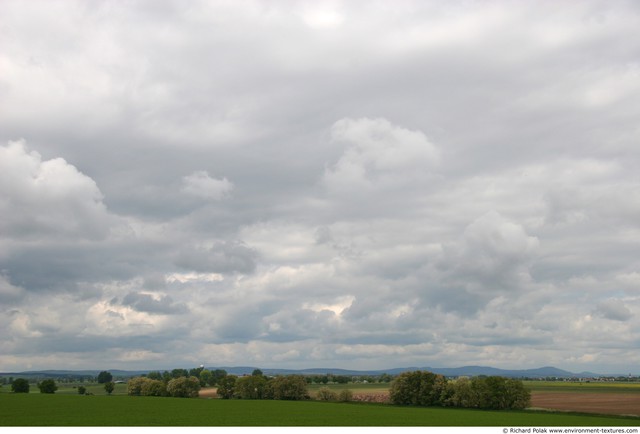 Blue Clouded Skies