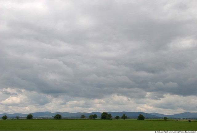 Blue Clouded Skies