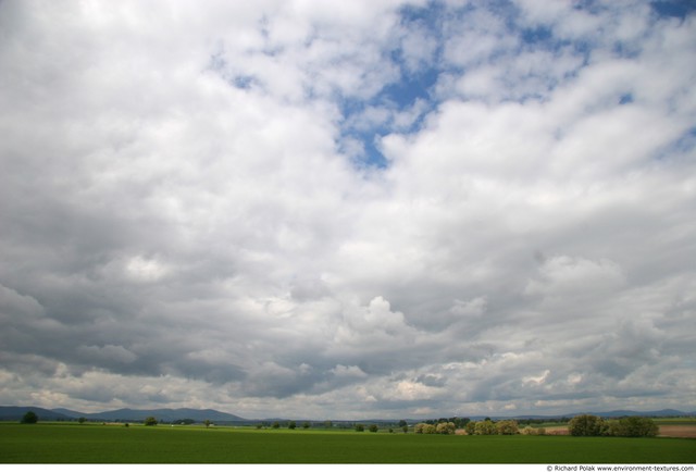 Blue Clouded Skies