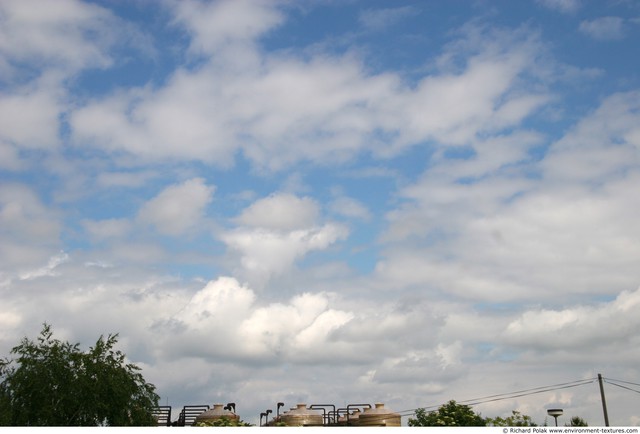 Blue Clouded Skies