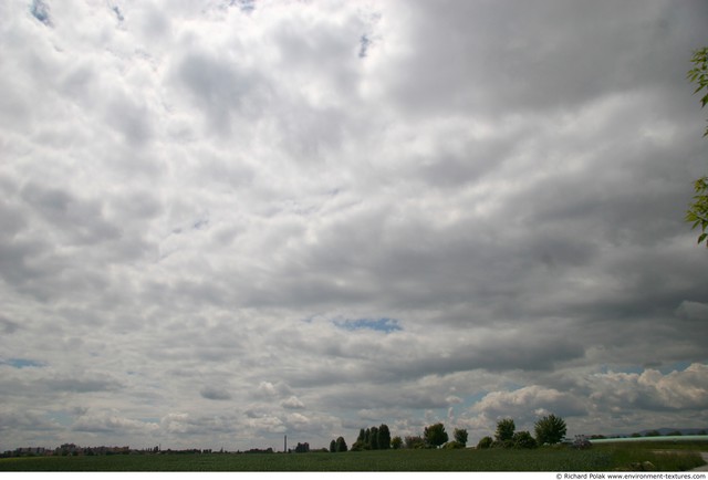 Blue Clouded Skies