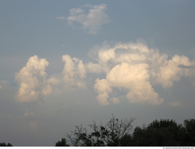 Blue Clouded Skies