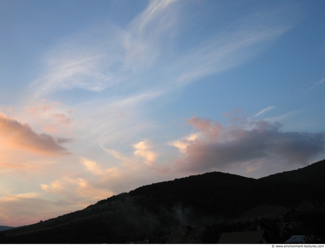 Blue Clouded Skies