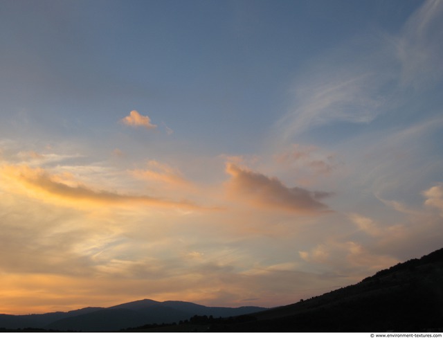 Blue Clouded Skies