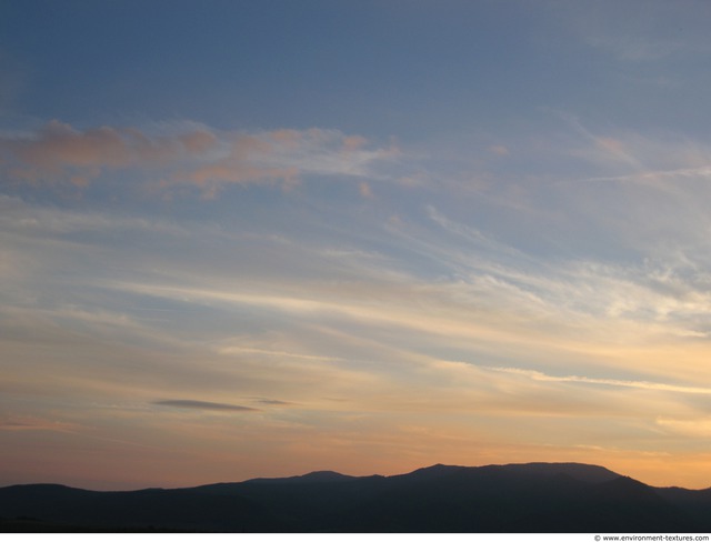 Blue Clouded Skies